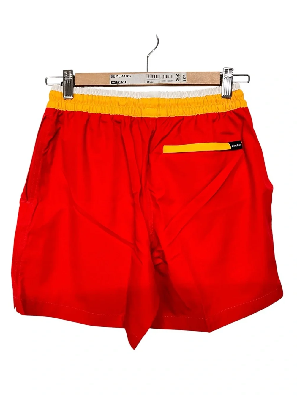 New Chubbies Kansas City Chiefs 5.5” Classic Lined Swim‎ Shorts Trunks